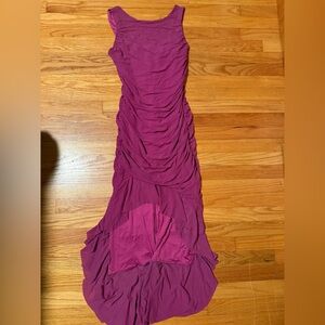 Elegant Pink Ruched Dress BRAND NEW